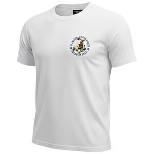 Diamond Cross Ranch Unisex Jackson Hole Wyoming Short Sleeve Graphic Tee White M